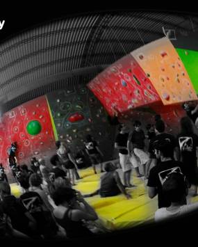 La palestra vertical park festeggia quest'anno il  10° anno di attività