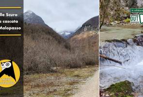 Valle Scura e la cascata Malopasso sul Terminillo, proposta da Lazio Outdoor