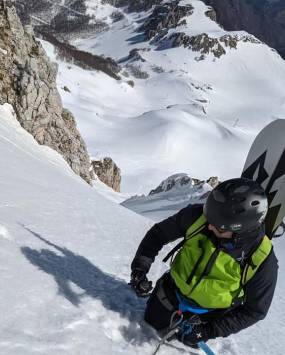 Corso avanzato di scialpinismo, con la guida alpina Lorenzo Trento