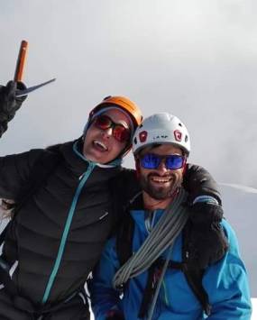 Giornate di alpinismo invernale per principianti, con la guida alpina Lorenzo Trento