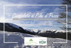 Ciaspolata panoramica ai Piani di Pezza al Velino, con le guide di Alterra