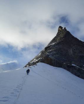 Corso avanzato di alpinismo invernale, con la guida Lorenzo Trento