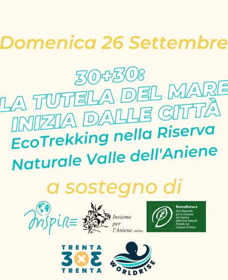 Eco Trekking nella Riserva Naturale Valle dell'Aniene, proposto da Inspire