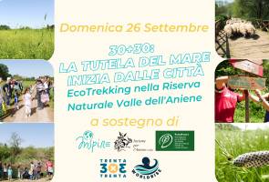 Eco Trekking nella Riserva Naturale Valle dell'Aniene, proposto da Inspire