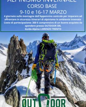 Corso Base di Alpinismo Invernale con la guida alpina Lorenzo Trento