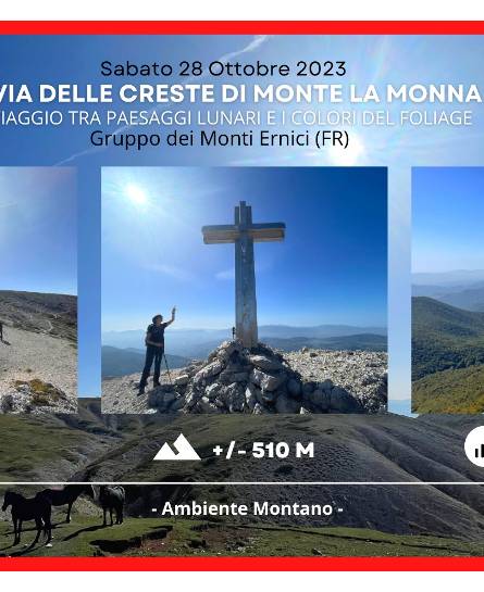 Dalle creste di Campocatino, alla conquista di tre vette dei Monti Ernici, con Strike Adventure