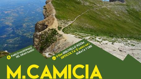 Monte Camicia il balcone sull'Adriatico con Stella Polare Trek