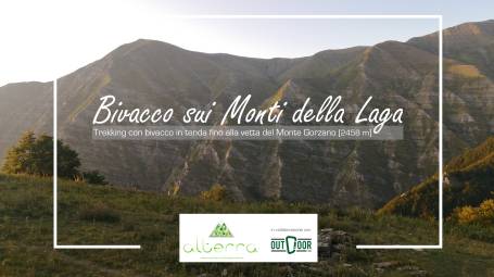 Trekking con bivacco in tenda sui Monti della Laga, con le Guide di Alterra Trekking con bivacco in tenda sui Monti della Laga, con le Guide di Alterra
