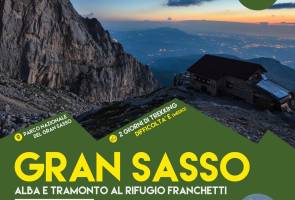 Gran Sasso, alba e tramonto al Rifugio Franchetti con Stella Polare Trek
