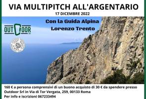 Via Multipitch all'Argentario, con la guida alpina Lorenzo Trento