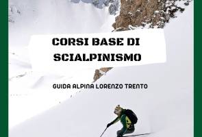 Corso base di scialpinismo con la guida alpina Lorenzo Trento