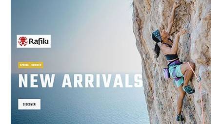 Nuova Collezione Rafiki Climbing