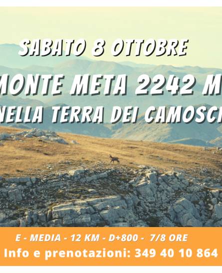 Monte Meta, nella terra dei camosci, con Trek Mood