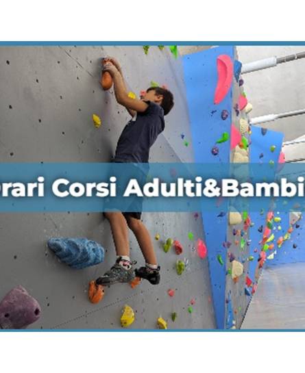 Corsi di arrampicata in palestra con Overest Climbing Club