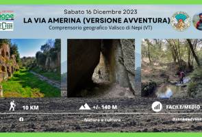LA VIA AMERINA – VERSIONE AVVENTURA, con STRIKE ADVENTURE