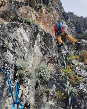 Via multipitch al Circeo, con la guida alpina Lorenzo Trento