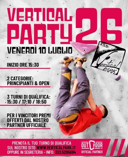 VERTICAL PARTY XXVI Summer 2026 edition