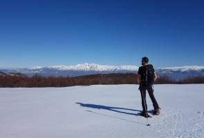 Ciaspolata alla Monna Crastatara - Campo Staffi con Strike Adventure
