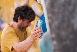Tracciatura all'HANGAR Frascati climbing: un SUDOKU di prese