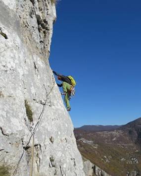 Corso di arrampicata multipitch con Overest Climbing