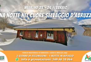 Una notte nel cuore selvaggio d'Abruzzo, con le guide di Trek Mood