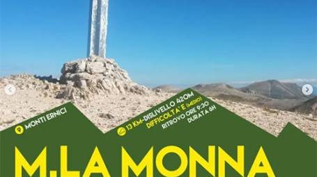 Monte La Monna, trek sui Monti Ernici. con Stella Polare Trek