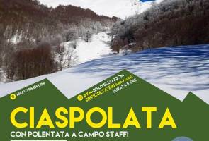 Ciaspolata con polentata a Campo Staffi