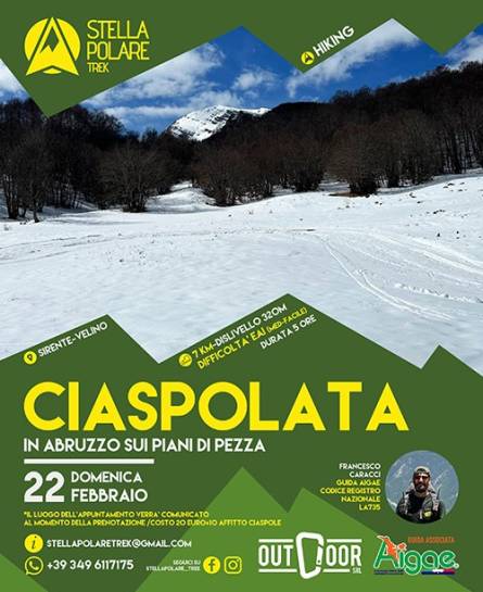Ciaspolata in Abruzzo sui Piani di Pezza con STELLA POLARE TREK