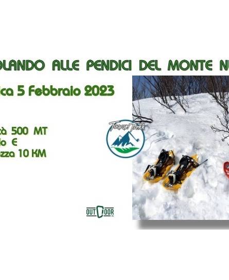 Ciaspolando alle pendici del Monte Nuria, con Tuarantrekk