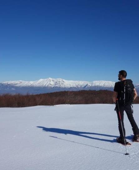 Ciaspolata alla Monna Crastatara - Campo Staffi con Strike Adventure