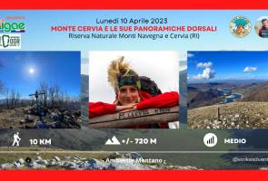 MONTE CERVIA e le sue panoramiche dorsali con Strike Adventure