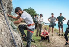 2° corso Corso Base di arrampicata su roccia con Overest Climbing