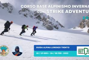 Corso base di alpinismo invernale, con Strike Adventure