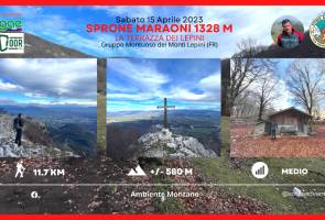 SPRONE MARAONI: la terrazza dei Lepini con Strike Adventure