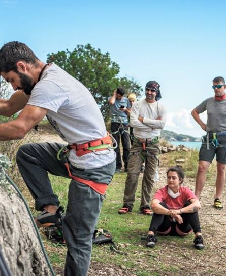 2° corso Corso Base di arrampicata su roccia con Overest Climbing
