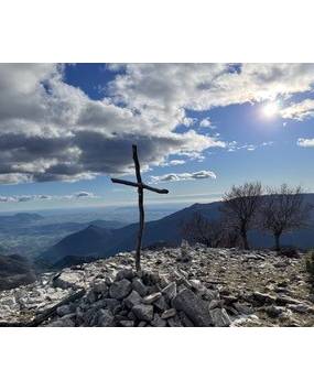 MONTE MALAINA E LE SUE TERRAZZE SUL MARE MONTI LEPINI CON  STRIKE ADVENTURE