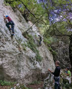 2° corso Corso Base di arrampicata su roccia con Overest Climbing