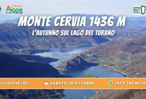 Monte Cervia 1436 m: l'autunno sul Lago del Turano, con Trek Mood Monte Cervia 1436 m: l'autunno sul Lago del Turano, con Trek Mood