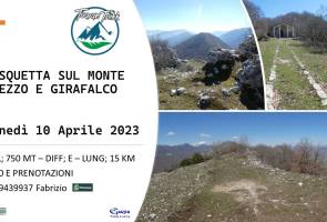 Pasquetta sul Monte Arezzo e Monte Girafalco, con TuaranTrekk