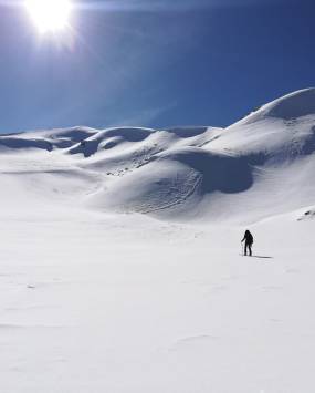 Corso base weekend di scialpinismo, con la guida Lorenzo Trento