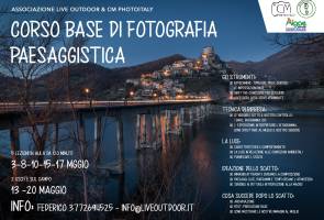 Corso base di fotografia paesaggistica