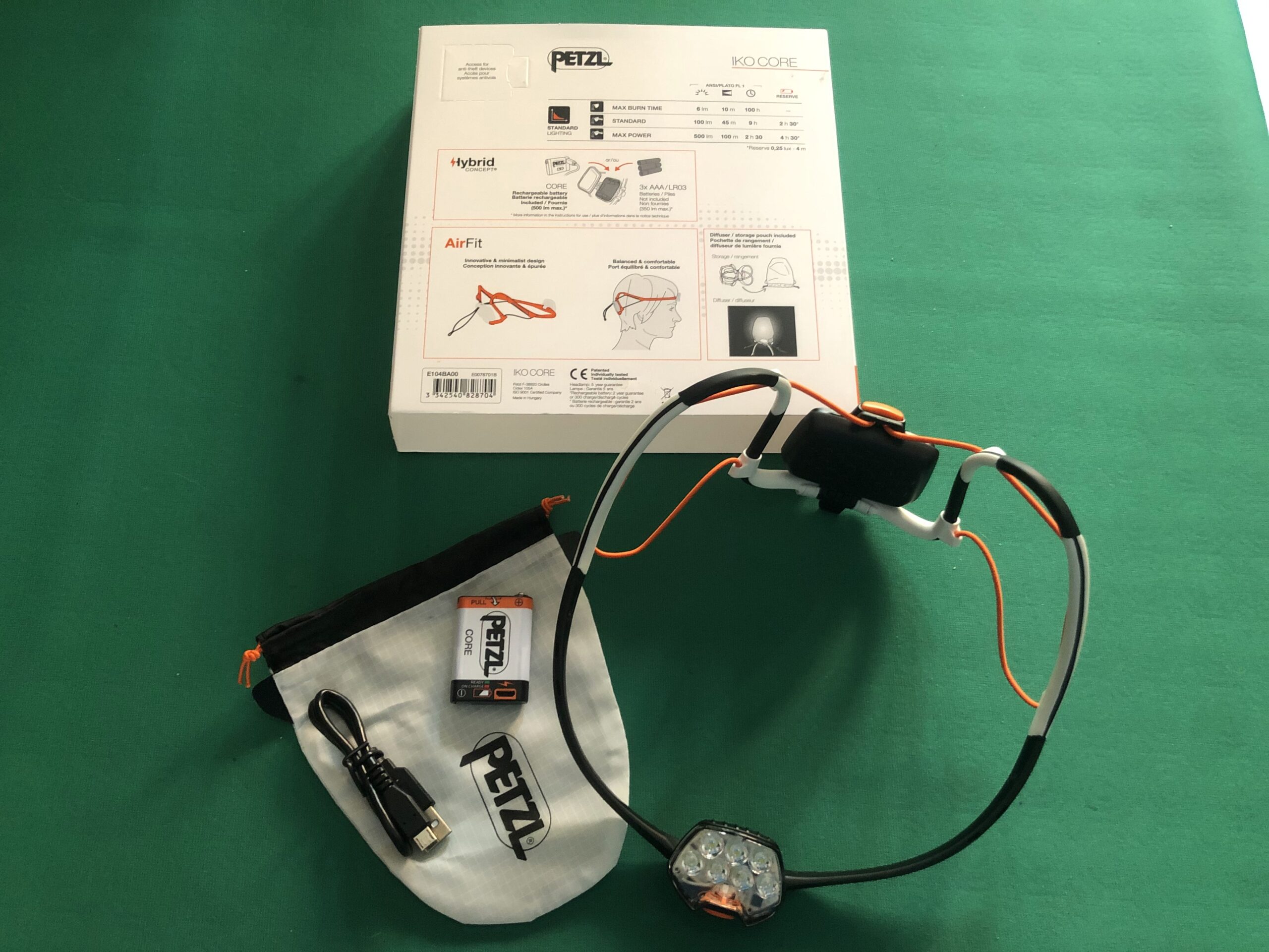 Iko Core Petzl lampada test Escursione gruppo del Viglio
