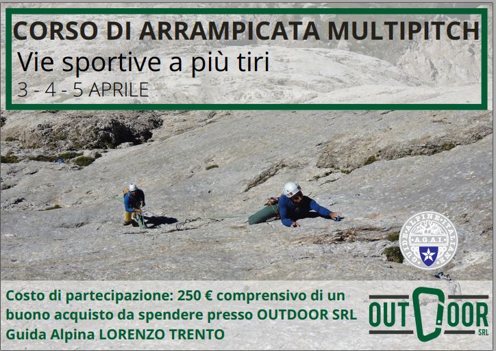 multipitch arrampicata stage lorenzo trento Escursione gruppo del Viglio